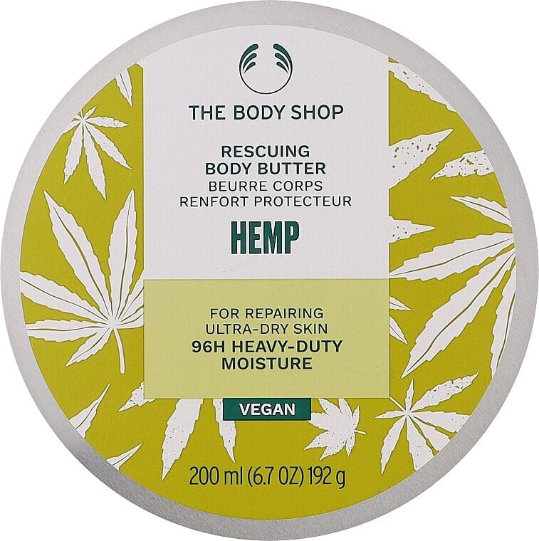 Körperbutter mit Hanf für sehr trockene Haut - The Body Shop Hemp Rescuing Body Butter For Ultra-Dry Skin