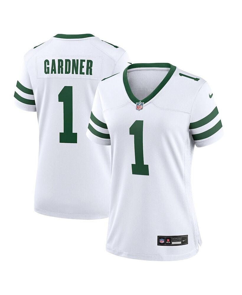 Nike women's Ahmad Sauce Gardner White New York Jets Legacy Player Game Jersey