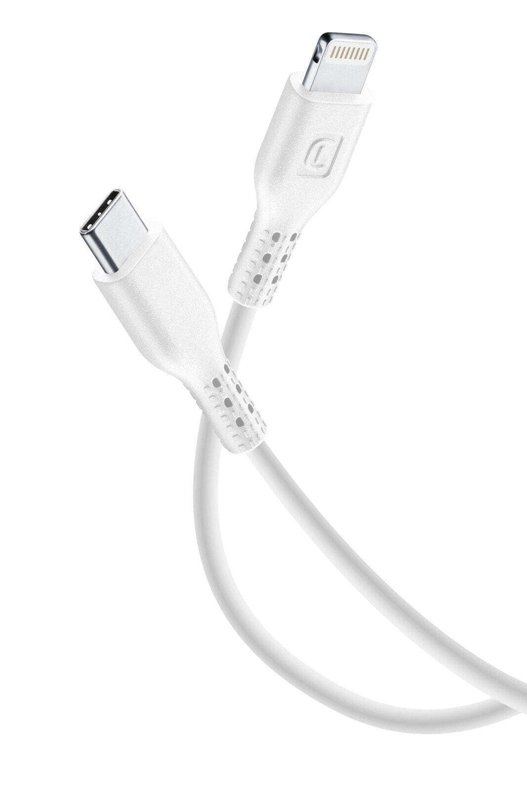 Cellularline USBDATAC2LMFI1MW кабель с разъемами Lightning 1,2 m Белый