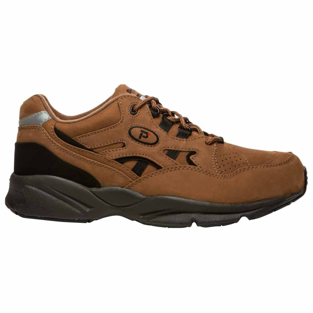 Propet Stability Walker Walking Mens Brown Sneakers Athletic Shoes M2034-CBN
