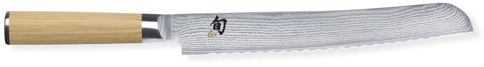Нож для хлеба универсальный Кai Shun Classic White DM704W 23 см