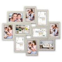 Zep Brema - Wood - Grey - White - Picture frame set - Wall - 10 x 15 cm - Rectangular