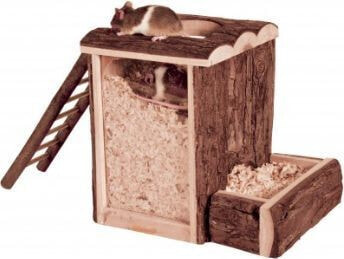 Игрушка и декор для грызунов Trixie Wieża dla myszek, 20×20×16 cm