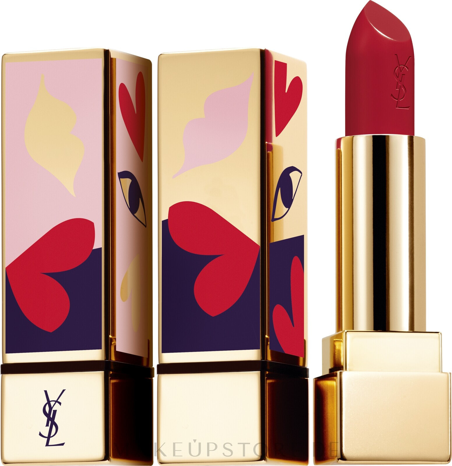 Lippenstift - Yves Saint Laurent Rouge Pur Couture Love Collector’s Edition