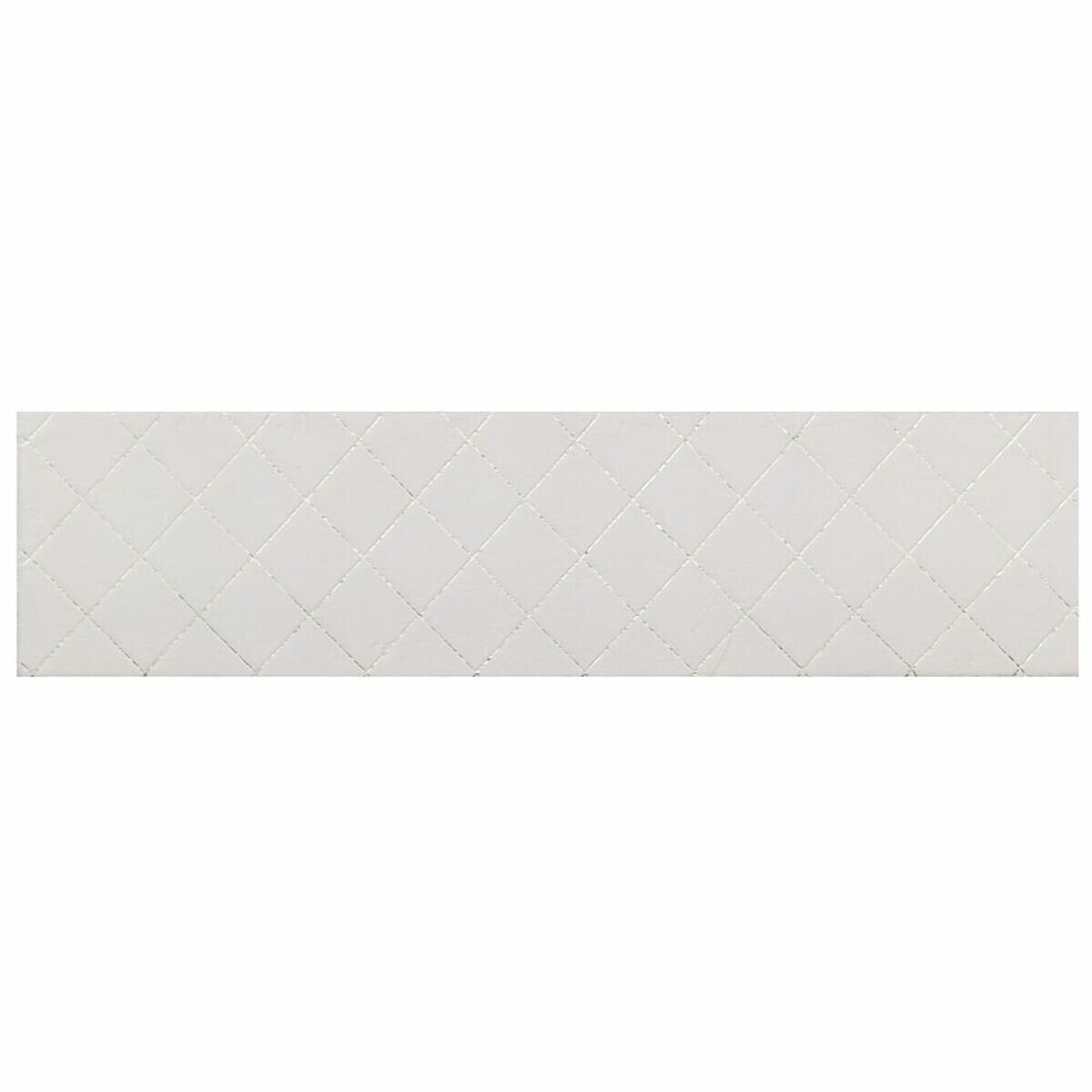 Carpet DKD Home Decor White Rhombus Modern (60 x 240 x 2,2 cm)