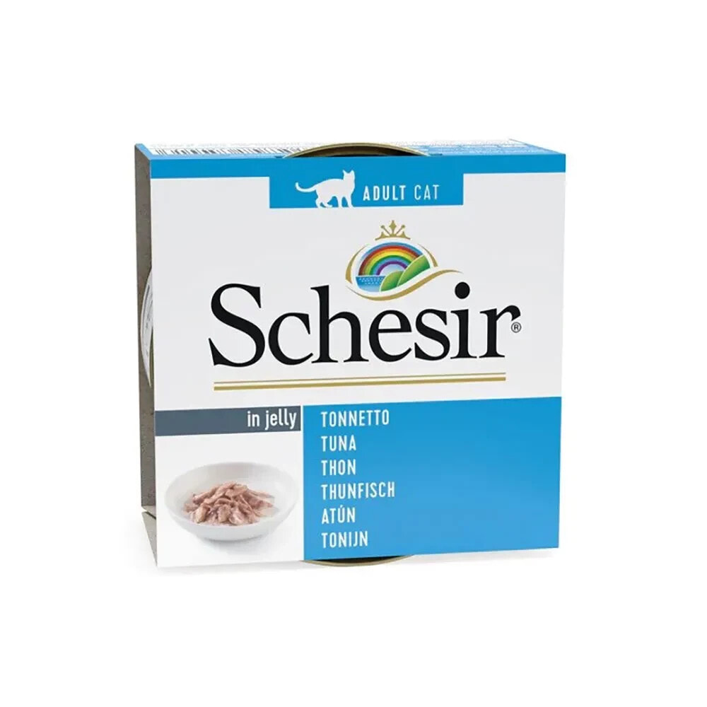 SCHESIR In jelly tuna wet cat food 85g