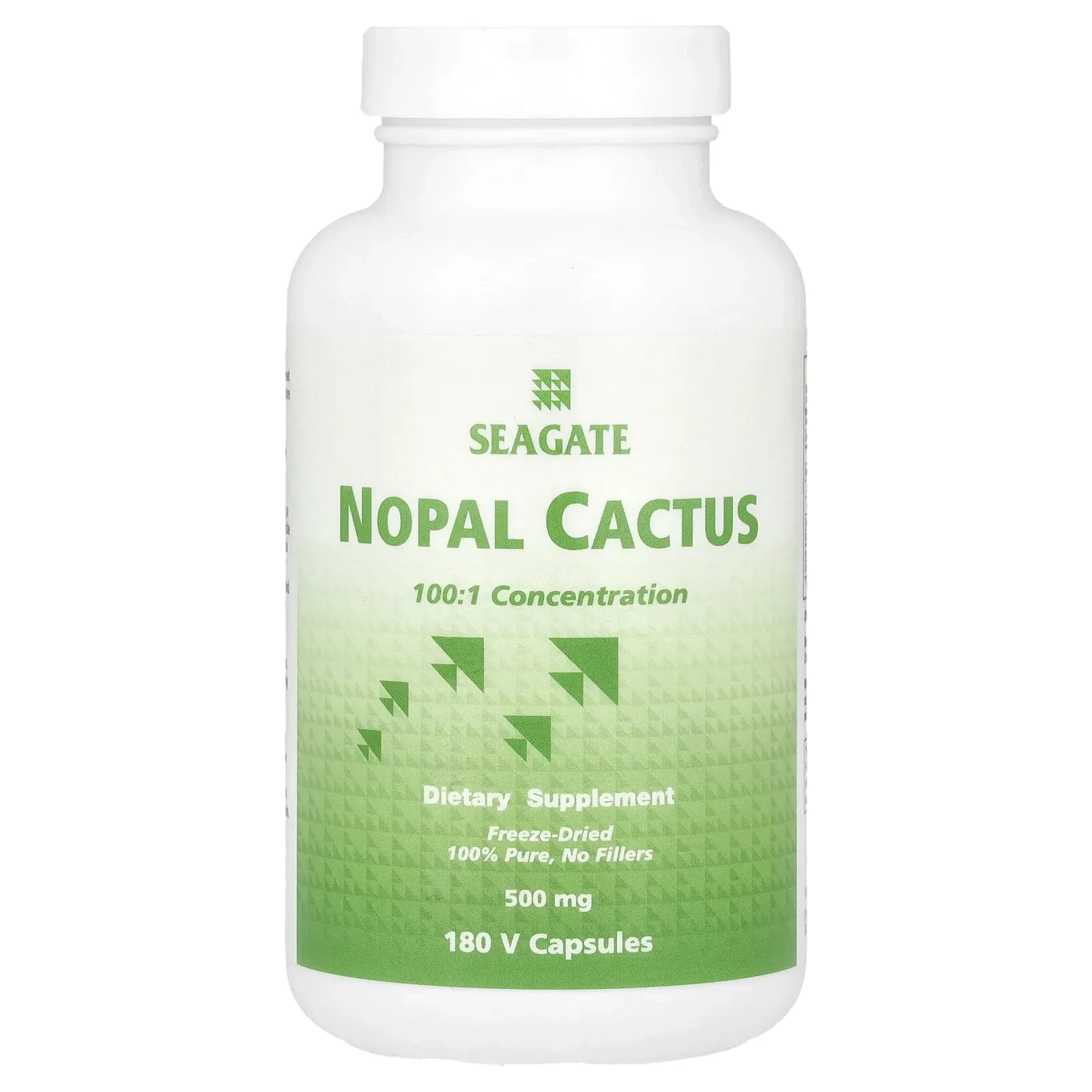 Nopal Cactus, 500 mg, 180 V Capsules