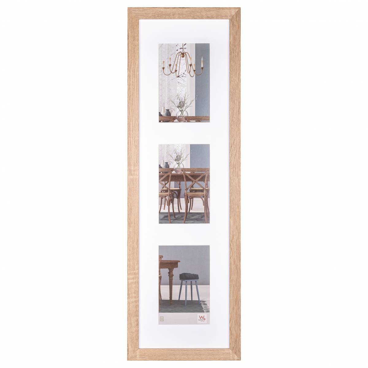 Walther Fiorito eiken 3x10x15 hout incl. passepartout EF315VE - MDF - Oak - Single picture frame - Wall - Rectangular - Non-reflective
