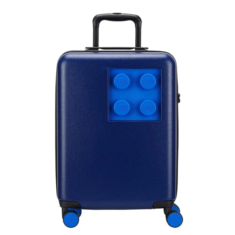 LEGO ABS+PC Trolley Bag 20 Inch Unisex Dark And Light Blue