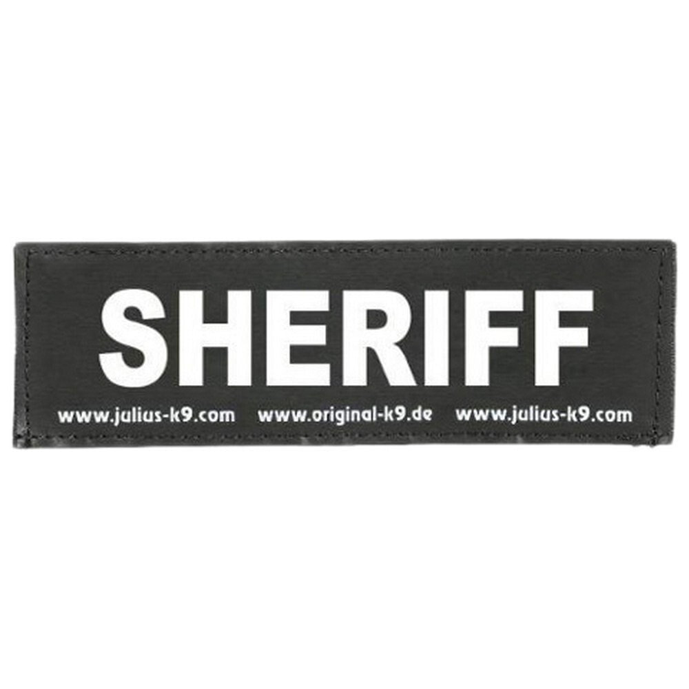 JULIUS K-9 Harness Label Sheriff 2 Units