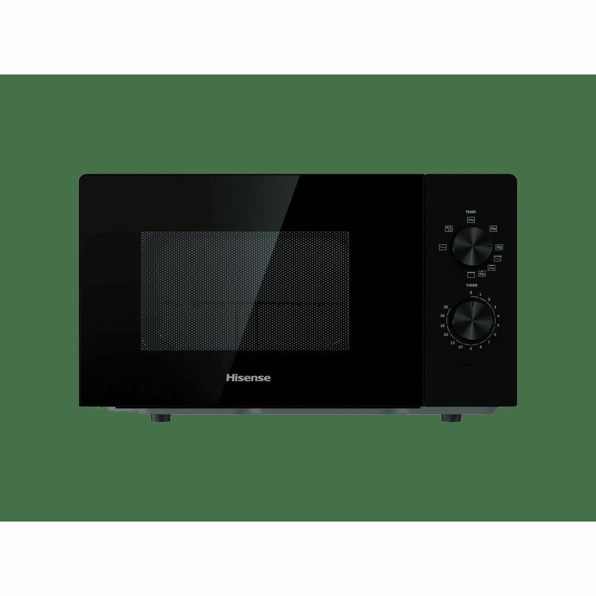 Hisense H20MOBP1 микроволновая печь Столешница Обычная (соло) микроволновая печь 20 L 700 W Черный