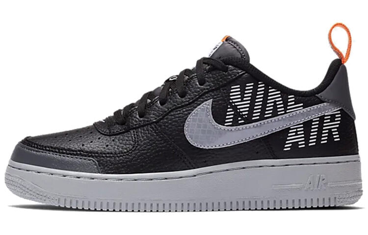 Nike Air Force 1 Low LV8 2 低帮 板鞋 GS 黑灰 / Кроссовки Nike Air Force 1 Low LV8 2 GS BQ5484-001