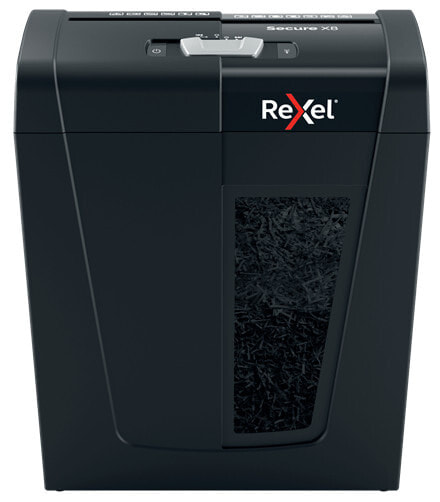 Rexel Secure X8 измельчитель бумаги Перекрестная резка 70 dB Черный 2020123EU