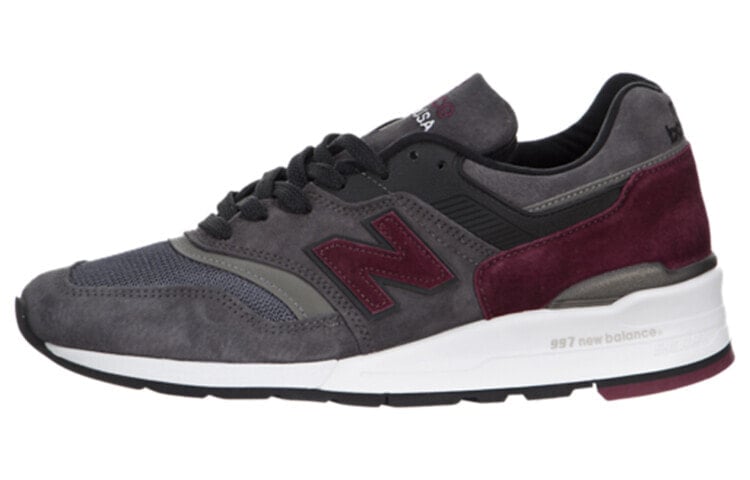 New Balance NB 997 Connoisseur Guitar Pack 美产 低帮 跑步鞋 男款 灰红 / Кроссовки New Balance NB 997 Connoisseur Guitar Pack M997CCF