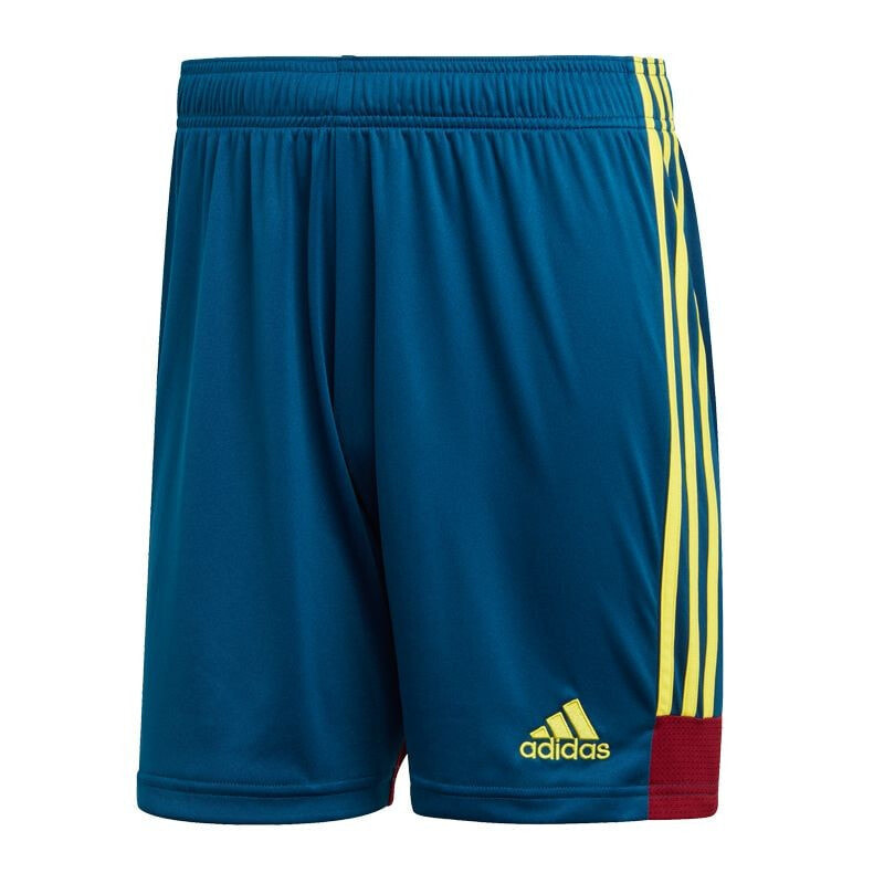 Мужские шорты спортивные синие футбольные Adidas Tastigo 19 M DU4411