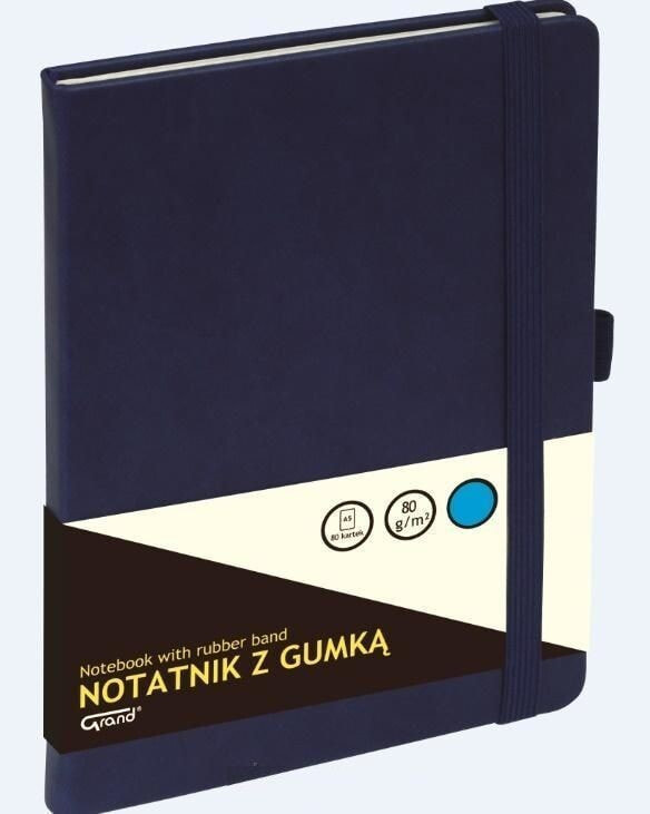 Школьный блокнот Grand Notatnik A6 kratka z gumką (262771)