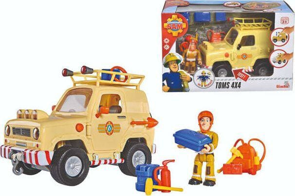 Игрушечная машинка SIMBA Пожарный Сэм спасательный джип, с аксессуарами