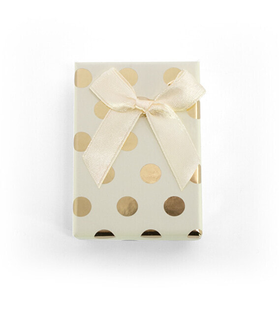 Cream gift box with gold dots KP6-8