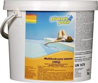 Аксессуар для стационарных бассейнов noname Planet Pool Chemochlor Multitabl 3 kg