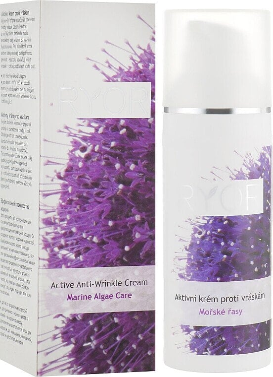 Aktive Anti-Falten Gesichtscreme mit Meeresalgen - Ryor Active Anti-Wrinkle Cream