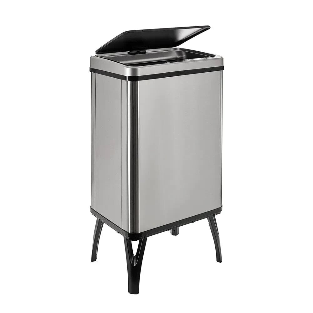 WELLHOME Smart trash can with automatic opening and manual contact 40L