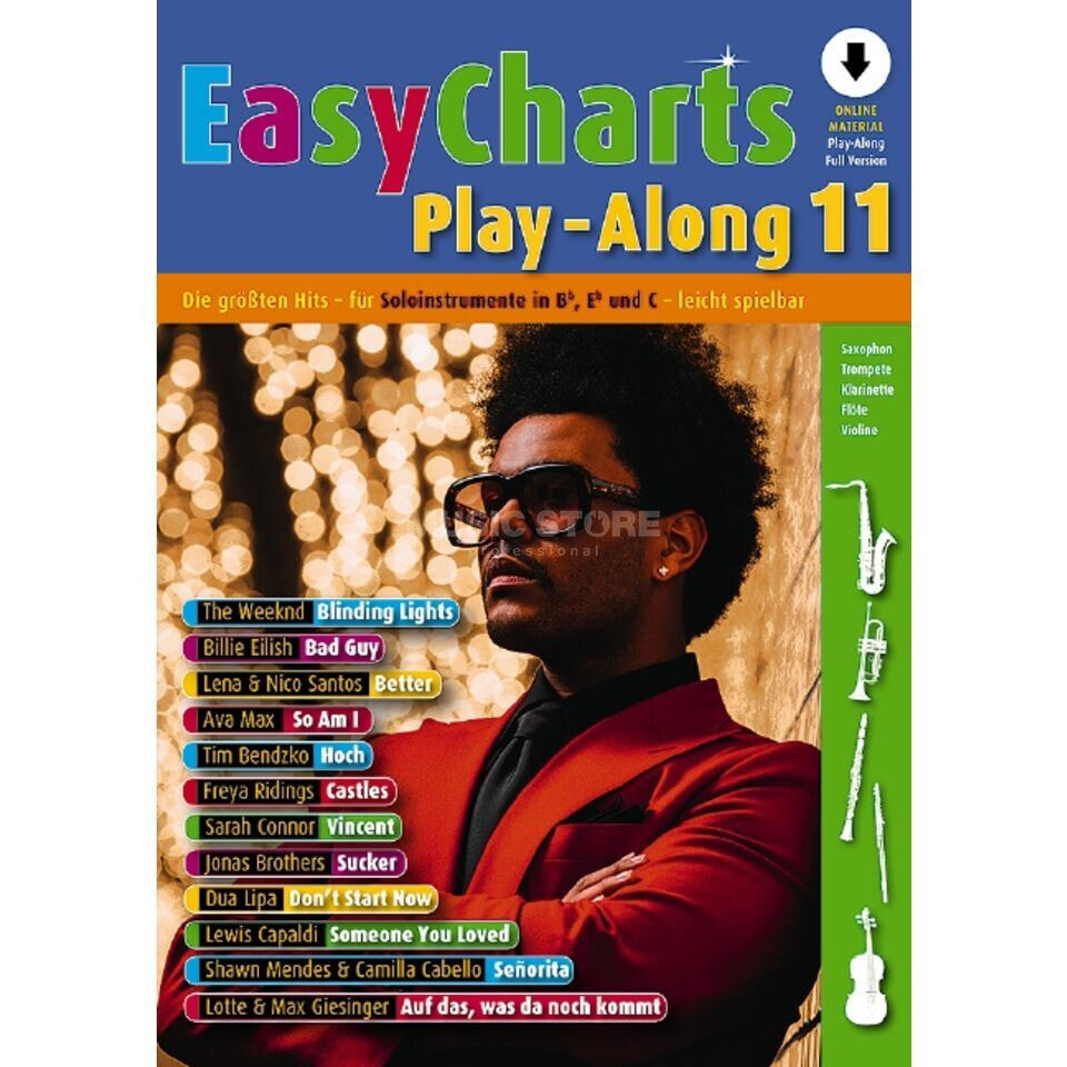 Schott Music Easy Charts 11 Play-Along