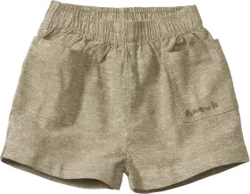 Anouk Shorts mit Leinen & Stickerei, grün, Gr. 92, 1 St