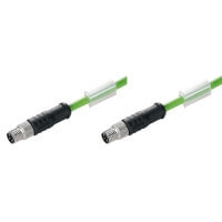 Weidmüller SAIL-M8GM8SG-4S10UIE сигнальный кабель 10 m Черный, Зеленый, Серебристый 1160931000