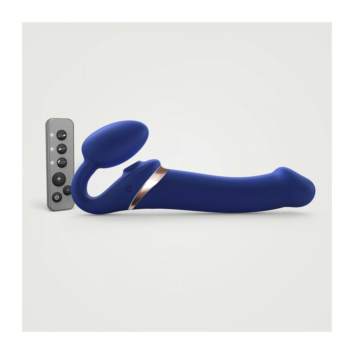 Vibrator Strap-on-me 6017401 Blue L