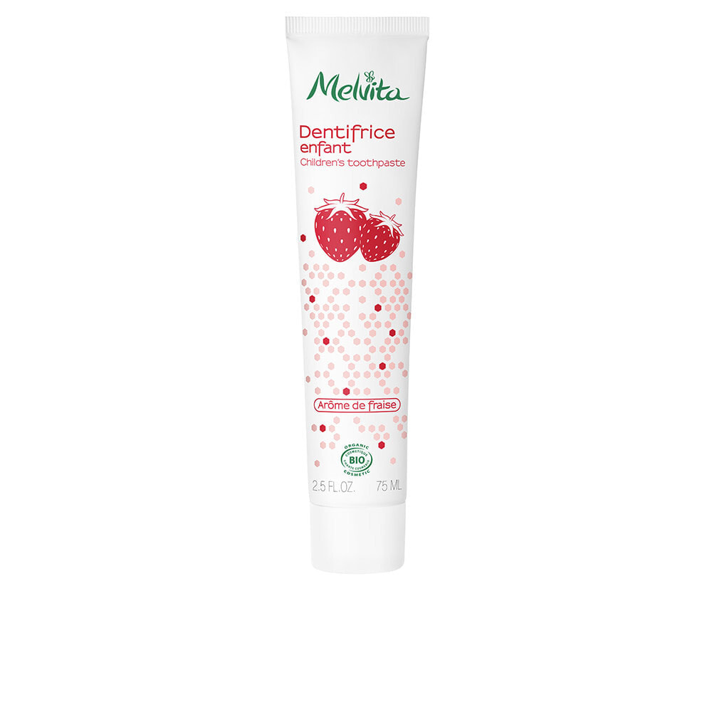 Melvita Dentifrice Детская зубная паста с клубничным ароматом 75 мл