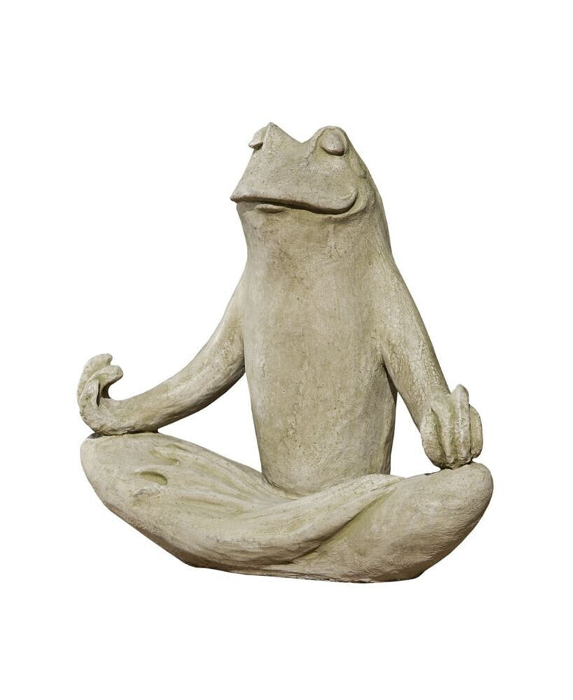 Campania International totally Zen Frog Garden Statue