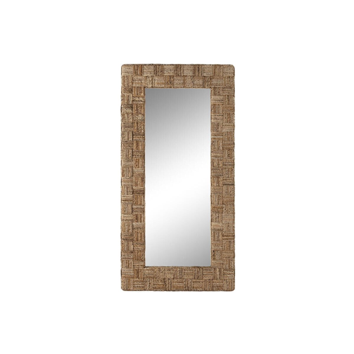 Wall mirror Home ESPRIT Natural 100 X 6 X 200 cm