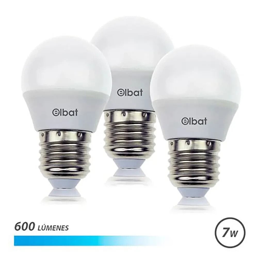 ELBAT E27 7W Bulb 3 Units