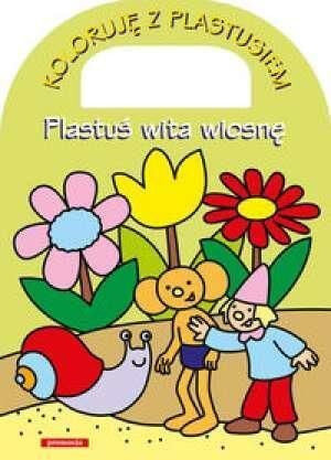 Раскраска для рисования Siedmioróg Koloruję z Plastusiem - Plastuś wita wiosnę - 81595