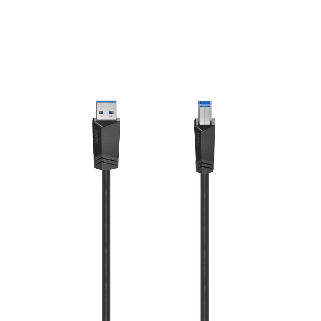 Hama 00200625 USB кабель 1,5 m USB 3.2 Gen 1 (3.1 Gen 1) USB A USB B Черный