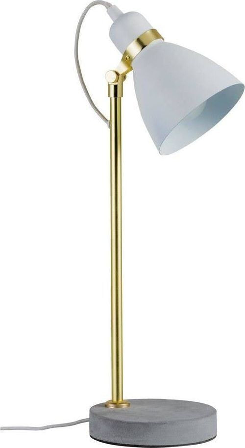 Lampa stołowa Paulmann Neordic Orm Lampa stołowa max. 1x20W E27 230V Biały/Złoty Szary/Beton