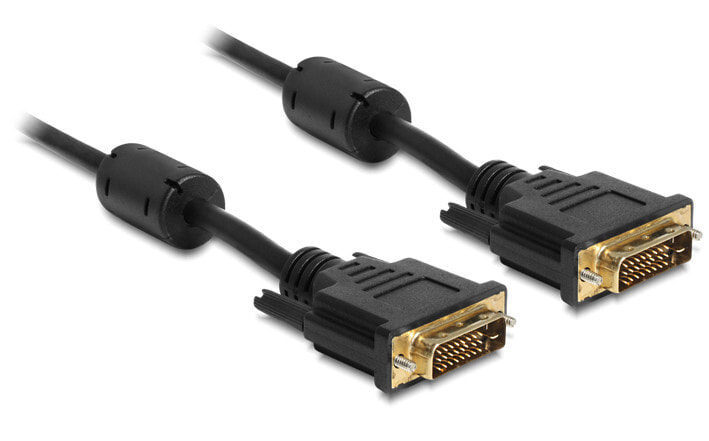 DeLOCK 83192 DVI кабель 5 m DVI-D Черный