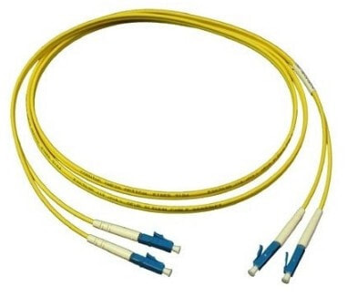 Alcasa LW-920LC волоконно-оптический кабель 20 m LSZH OS2 2x LC Желтый
