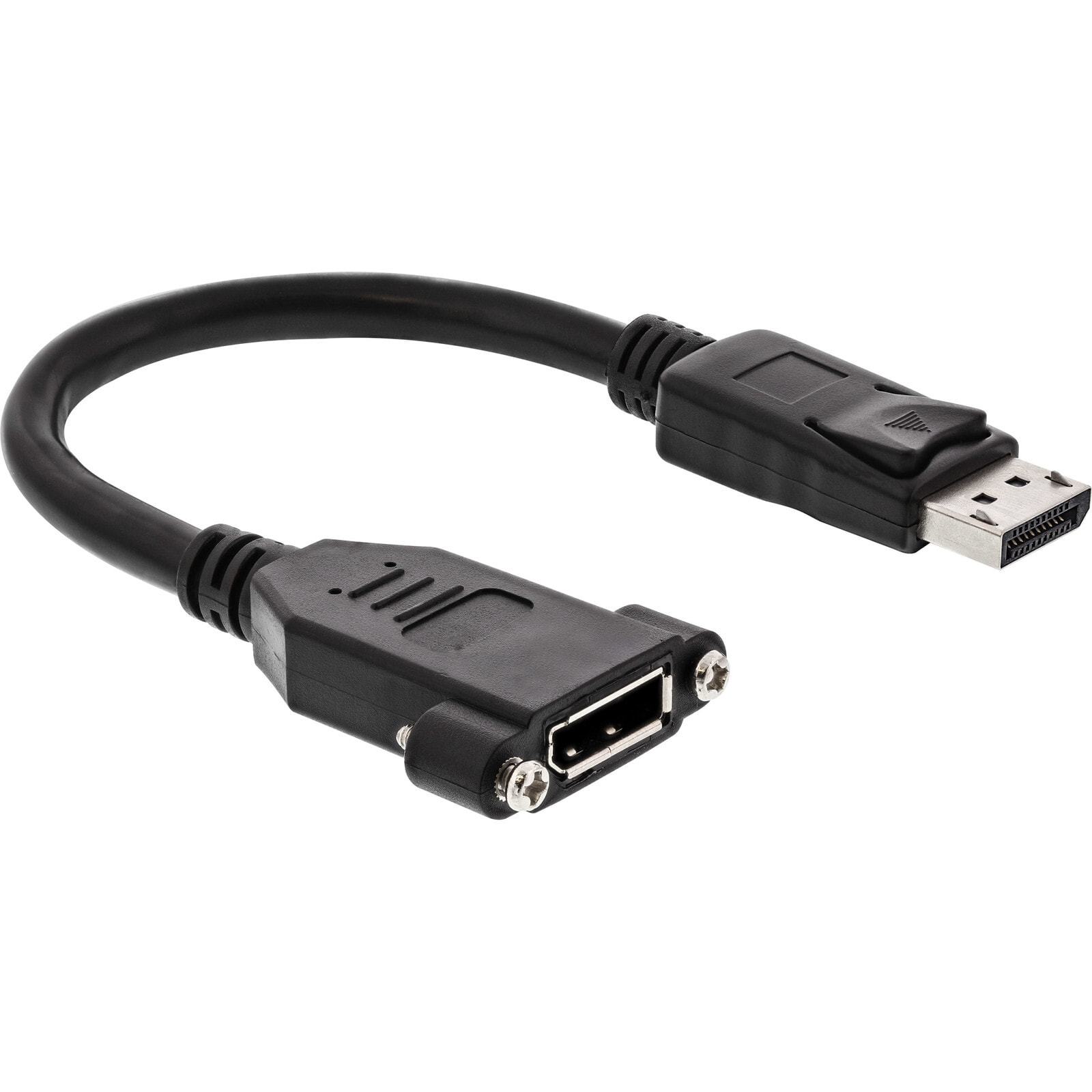 InLine 17100I DisplayPort кабель 0,2 m Черный