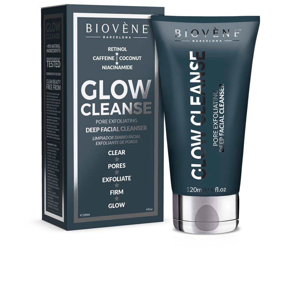 GLOW CLEANSE pore exfoliating deep facial cleanser 120 ml