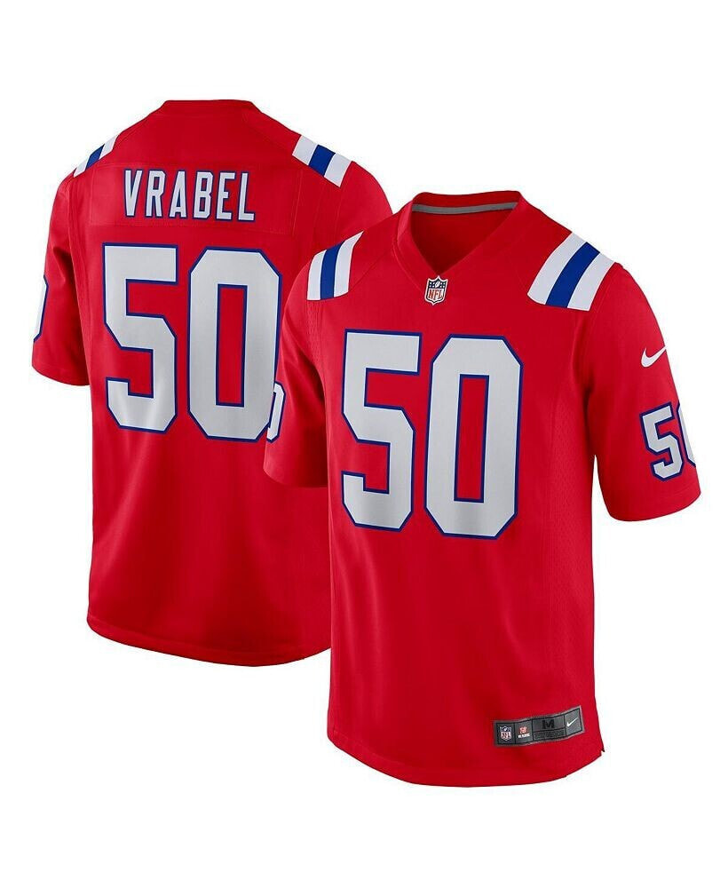 Nike men's Mike Vrabel Red New England Patriots Retired Player Alternate Game Jersey