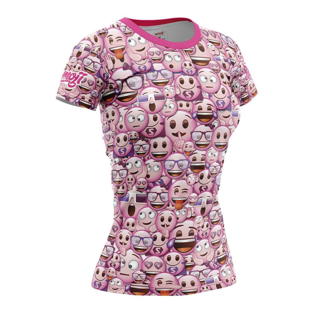 OTSO Emoji Classic Pink Short Sleeve T-Shirt