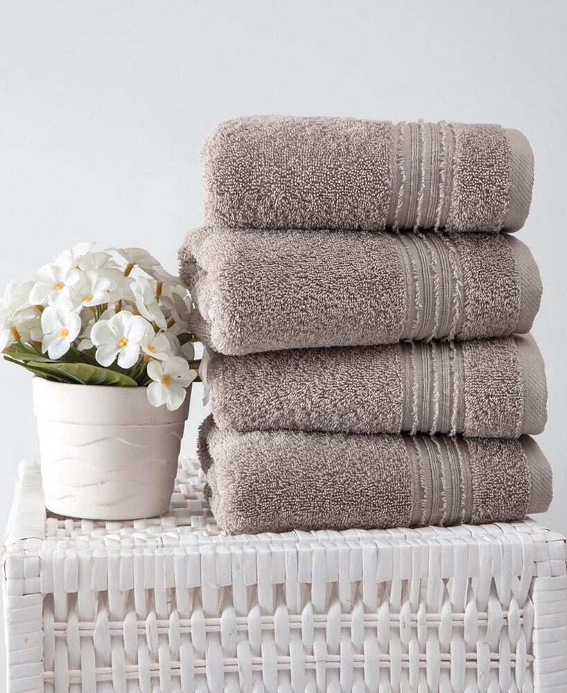OZAN PREMIUM HOME cascade Hand Towel 4-Pc. Set