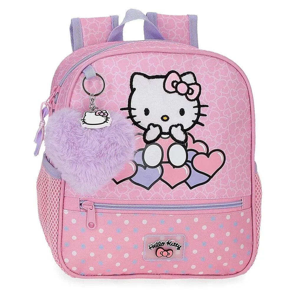 HELLO KITTY Hearts & Dots 25cm junior backpack