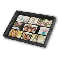 Zep W002 - Wood - Black - Multi picture frame - Wall - 10 x 10 cm - Rectangular