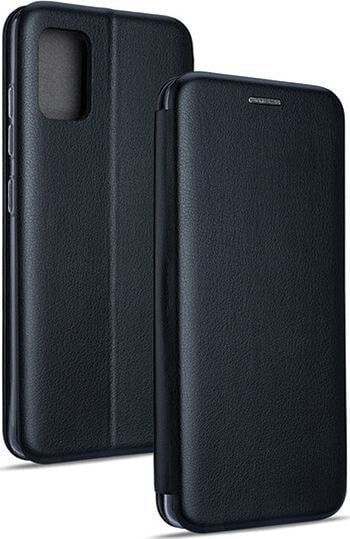 Чехол кожаный книжка черный Samsung A20s A207 noname