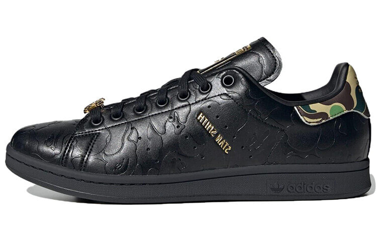 Adidas Originals Stan Smith Bape 30th Anniversary Black