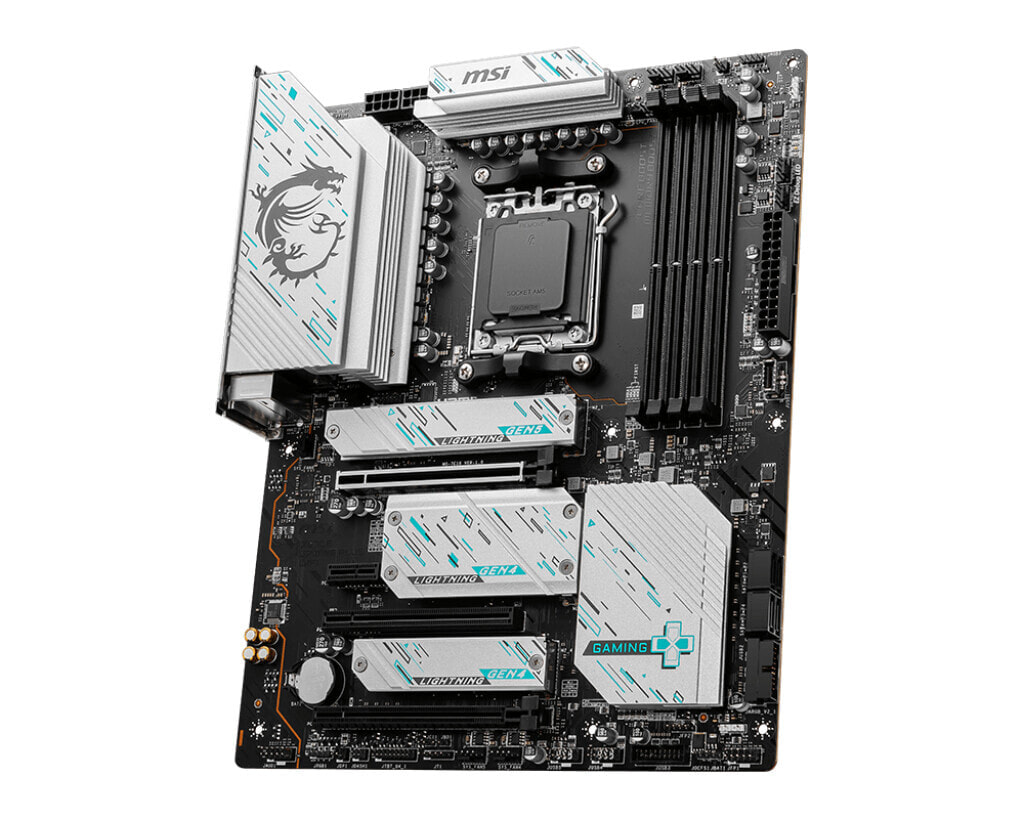 MSI X670E GAMING PLUS WIFI материнская плата AMD X670 Socket AM5 ATX