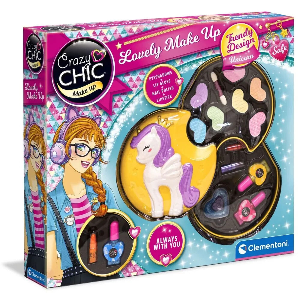 CLEMENTONI Create Unicorn Makeup Set