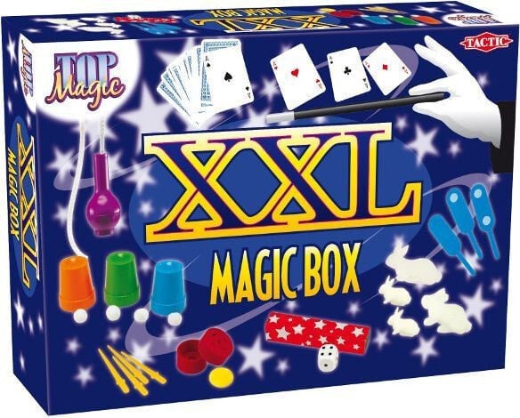 Детский игровой набор и фигурка из дерева Tactic Top Magic XXL (40167)